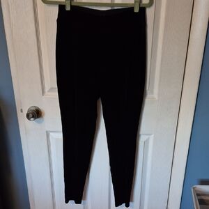 Talbots Black Velvet Women's Leggings
